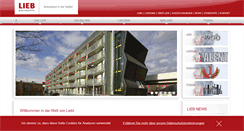 Desktop Screenshot of lieb.at